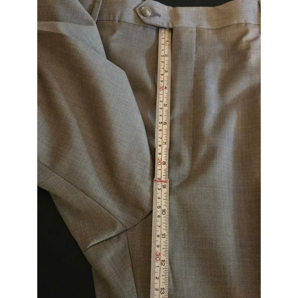 Jos. A. Bank Signature Collection Mens 44L Tan 2-Button 2-Piece Suit 38×32 Pants